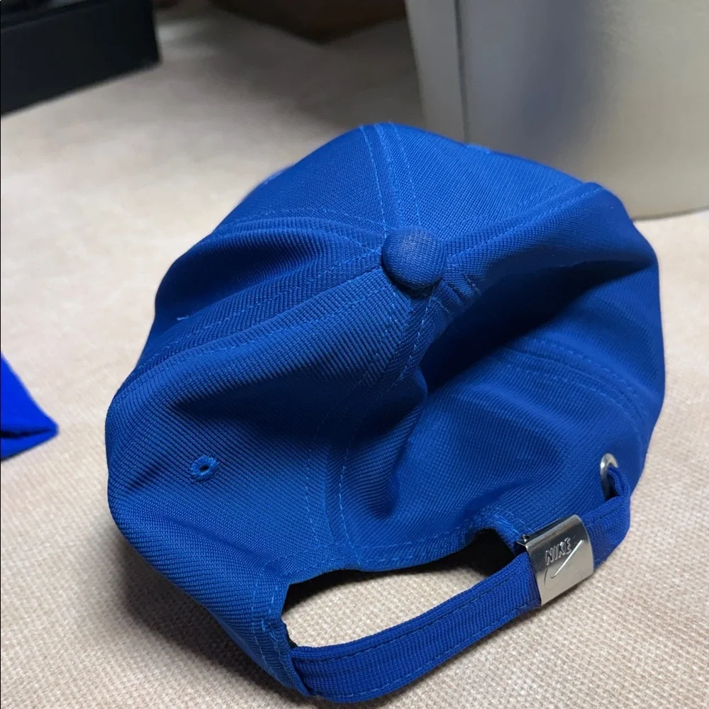 Nike Royal Blue Cap with White Logo